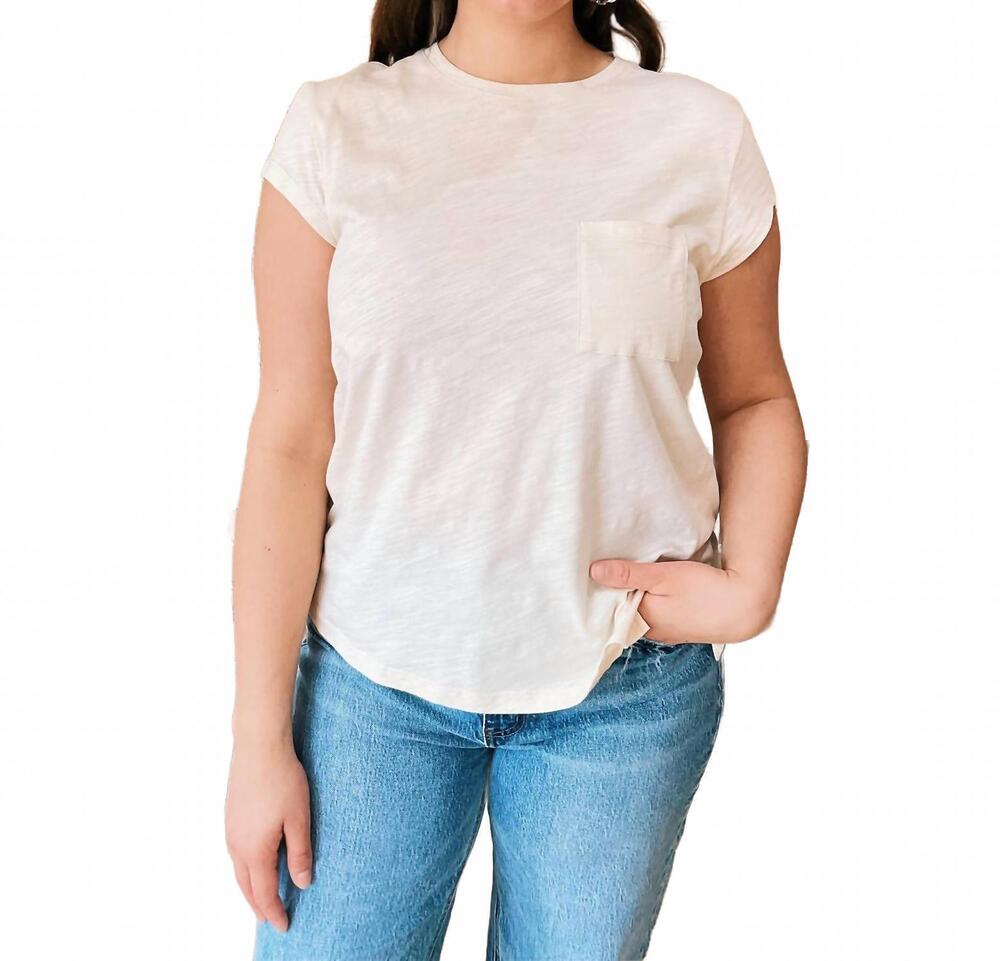 NEW CHARLIE B sophia tee in white